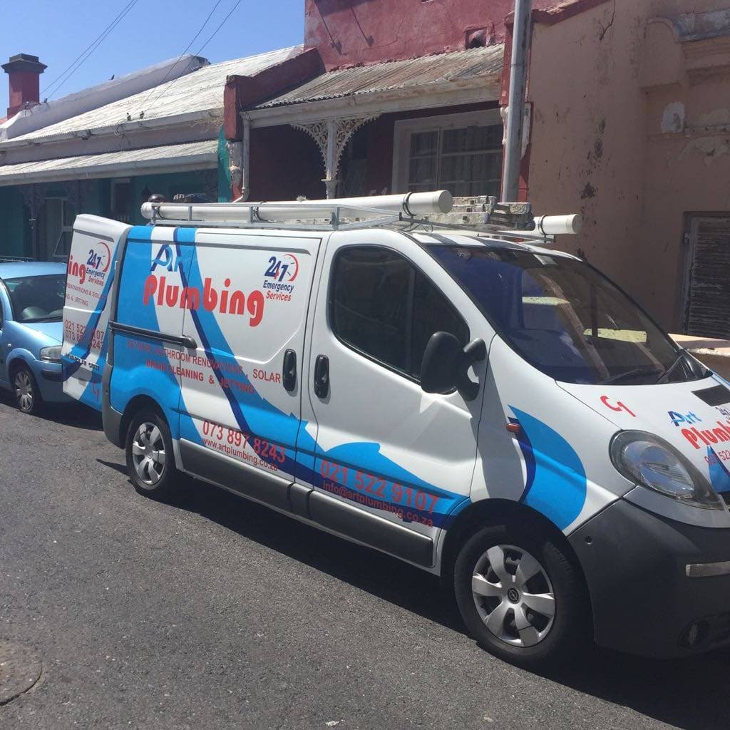 Plumbing team on site